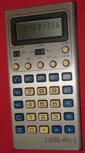 Ddr taschenrechner mr411 - ddr,