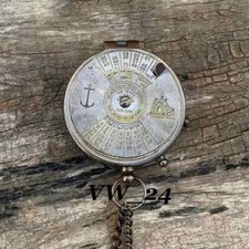 Antiker Messing Taschenkompass