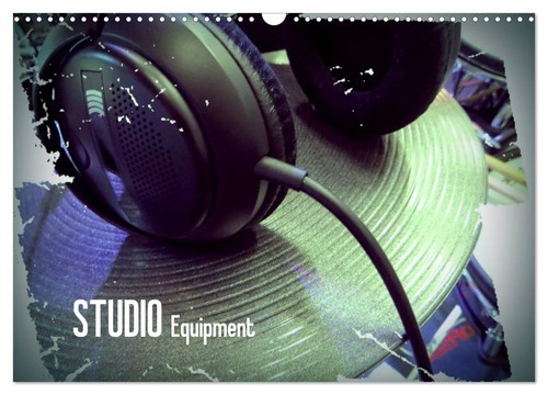 Studio equipment wandkalender - studio, (wandkalender
