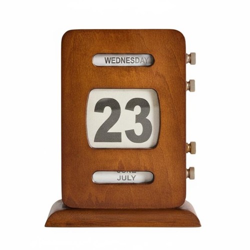 Ewiger holzkalender dekorativ - ewiger,
