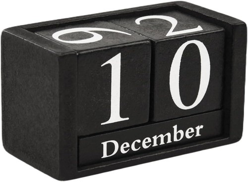 Holz tischkalender ewiger - holz,