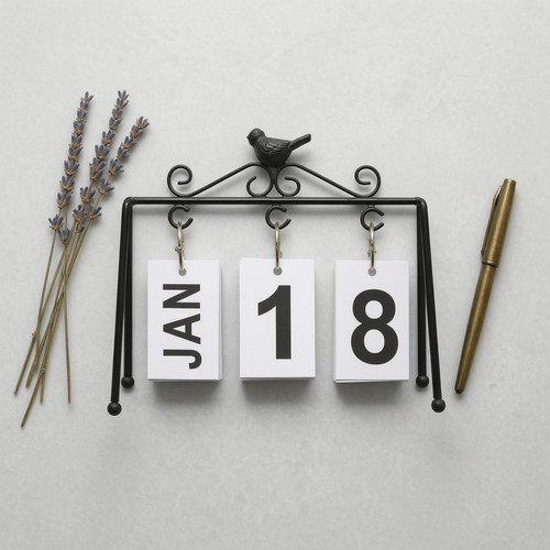 Vogel-Flip-Kalender