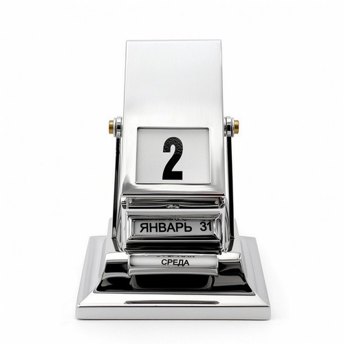 Ewiger kalender aus metall - ewiger,