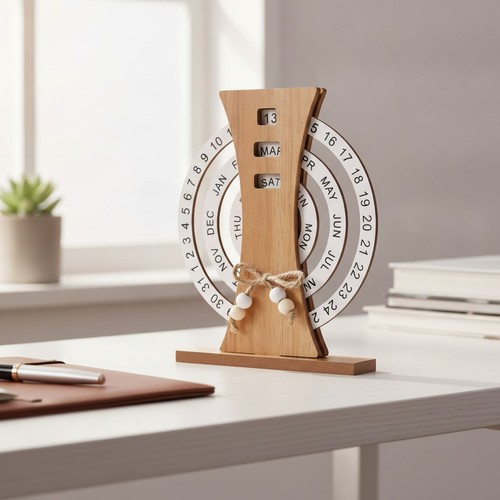 Holz kalender riesenrad - kalender,