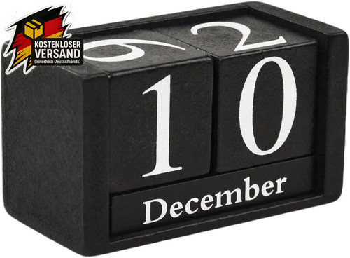 Holz tischkalender vintage - holz-tischkalender,