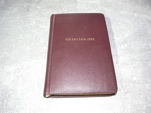 Ddr veb carl - carl, zeiss