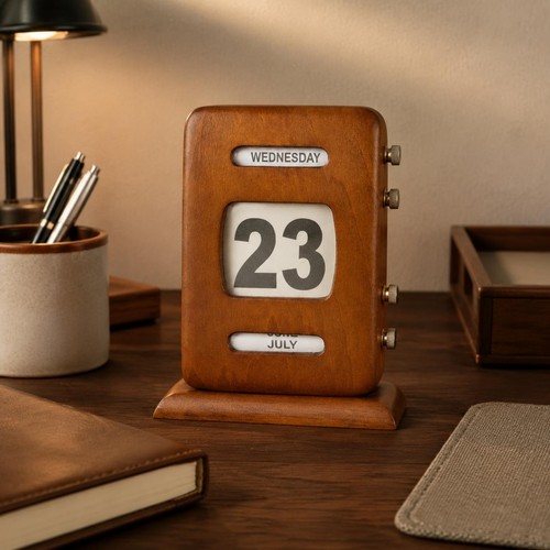 Ewiger holzkalender dekoration - ewiger,