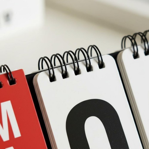 Datumsfreier kalender - datumsfreier,