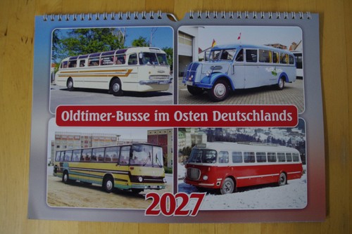 Bus kalender ddr oldtimerbusse - bus,