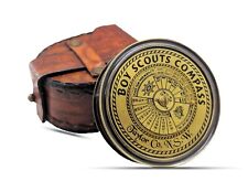 Antiker Messing Pfadfinder